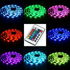 5v Usb Led Strip Lights Tv Back Light 5050 Rgb Colour Changing With 24key Remote