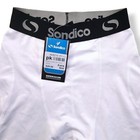 Boys Sondico Core 6 Base Short Boxer Brief Style Xs White