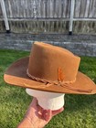 John B Stetson Cowboy - Xxxx Beaver Western Cowboy Cowgirl Usa Made - Hat 7 1 4