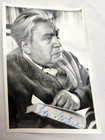 Jaroslav Seifert Nobel Prize In Literature 1984   Poet Signed autographed Photo 