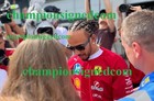 Lewis Hamilton Signed Photo 2025 Sa Gp  Coa