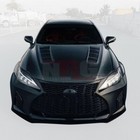 For 2006-2013 Is250 Is350 Lexus Is Ts Style With Vents Carbon Fiber Hood