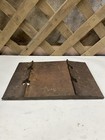 Antique Railroad Track Plate   Train   Old Iron   Patina   New Hampshire