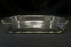 Vintage Clear Glass Pyrex 232 Rectangle Baking Casserole Dish 2 2 Qt
