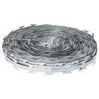 Vidaxl Concertina Razor Wire Galvanized Steel 1640 Ft Silver Fence Security Coil