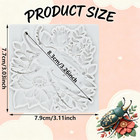 Beetle Polymer Clay Molds Beetle Flower Silicone Mold For Diy Craft Epoxy Resin 