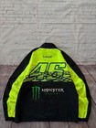 Moto Gp Racing 46 Yamaha Team Monster Valentino Rossi Italy Jacket  Sport Fun Xl