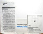1719 At t Digital Answering Machine - No Box  Has Papers - Works 