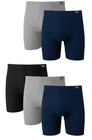 Hanes L15121 Comfortsoft Men s Cotton Boxer Brief Underwear 5-pack Size M