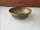 Antique Mongolian Tibetan  Buddhist Brass  Offering Bowl