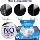 Glasses Wipes Lens Cleaner - Lens Wipes For Eyeglasses - 600 Pre-moistened
