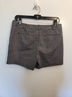 Worthington Women s Shorts Sz 6 Black white 