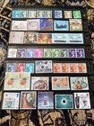 Great Britain Stamp Collection - Mostly Topicals - Used - 4 Pages - Q157