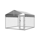 Spacious Outdoor Pet Kennel  Secure   Easy To Clean For Happy Family 