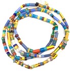 Rare Mix Of Ghana Antique Beads From Africa Glass African Trade Beads-4469
