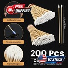 Gun Cleaning Swabs  600 Pcs  6-inch  - Dual-tip Precision Cotton With