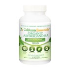 Organic Ashwagandha 1300mg With Bioperine 60 Veg Capsules Stress Sleep Support