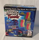 Magic Tracks Glow In The Dark 220 Pieces 11 Ft  Speedway With Race Car-pre Owned