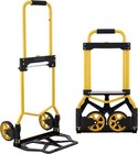 265 Bs Heavy Duty Cart Dolly Trolley Push Hand Truck Moving With 2 Wheels Steel