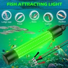 9990000000lumens 12v 126 Led Green Underwater Fishing Light Lamp Fish Attract 5m