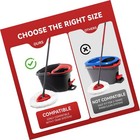 4 Pack Mop Heads Replacements  Easywring Mop Head Refills For Ocedar Mop Syst   