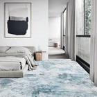 10x14 Ft Modern Abstract Area Rug For Living Room Bedroom Large Floor Carpet    
