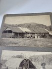 Lot Of 3 Vintage Photo s People  Covered Wagon   Oxen  Horse And Wagon