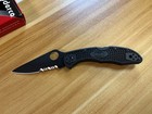 Spyderco Delica Knife Black C11psbbk