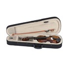 Hot Push  New 1 4 Acoustic Violin Case Bow Rosin Natural High Quality