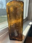 Amber Colored Mishler s Herb Bitters Bottle 1870 s Era