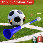 Collapsible Stadium Horn Noise Maker 24 Inch Vuvuzela Blow Blue white blue