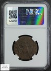 1788 Period Massachusetts Colonial Copper Cent 1c Ngc Vf 25 Bn