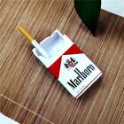 Marlboro Gold Creative Ceramic Tobacco Cigarette Pack Shape Ashtray Smoke