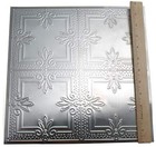 Set Of 4 Galvanized Metal 12  Vintage-inspired Ceiling Tiles