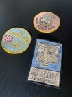 Lot Of 3 Vintage Embroidered Zoo Souvenir Patches San Diego Zoo  National Zoo Dc