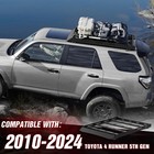 3 4-length Roof Rack Cargo Basket For 10-2024 Toyota 4runner 5th Gen Cargo Racks