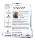 Stasher Platinum Silicone Food Grade Reusable Storage Bag  Clear  1 2 Gallon 