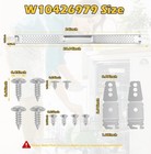 W10426979 24  Dishwasher Mounting Bracket Kit Fit For Whirlpool  Kitchenaid And