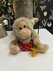 Vintage Russ Berrie Baby Chee Chee Monkey Plush With Pacifier