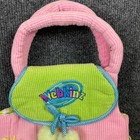 Ganz Webkinz Plush Pet Carrier Green Pink Purse Bag Hc100 Plush Handbag Y2k