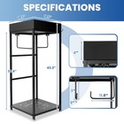 Police Gear Rack  Tactical Duty Gear Rack With 3 Hooks For Police Gift