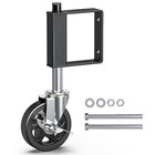 Heavy Duty Gate Caster  Spring Loaded Gate Wheel  Swivel Gate Caster Wheel 220lb