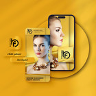 Luxury Gold-themed Ebay Template   Customizable For Any Business   Responsive