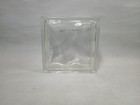 Pittsburgh Corning Decora Glass Block 8x8x3  Retired New Wavy Brick Nos Usa 