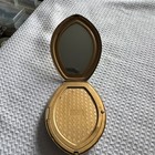 Vtg American Beauty By Elgin Gold Tone Mirrored Powder Compact Makeup Case Usa