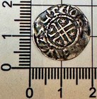 X423   William 1st - The Lion - Medieval Hammered Silver Scottish Phase B Penny