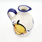 Lemon Creamer syrup Pitcher-lemon Creamer-lemon Syrup-blue Leaf Creamer