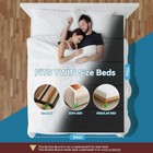 Bunkie Board Twin 38x75 Heavy-duty Reinforced Wood Base For Under Mattress