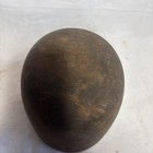 Vintage Antique   Wooden Wood Hat Mold Millinery Hat Block Form   Store Display