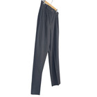 Vintage Saks Fifth Avenue The Works Women s Wool Blend Trousers Gray 12 Petite